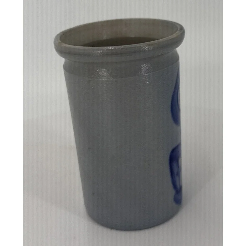 Vintage German Salt-Glaze Stoneware Mustard Jar by‎ Adam Berghart Bergrath-Vase